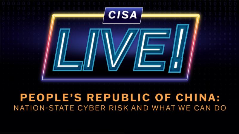 CISA Live Event Details