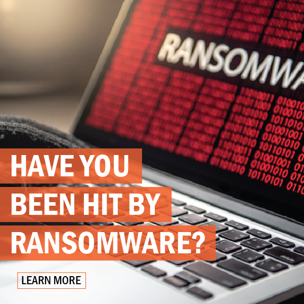 Have you been hit by Ransomware?