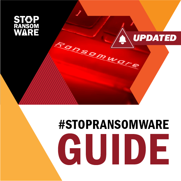 #stopransomware guide - Updated