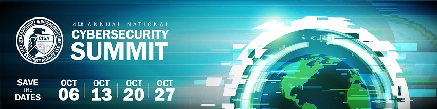 Cybersummit Save the Date banner - October 6, 13, 20, 27