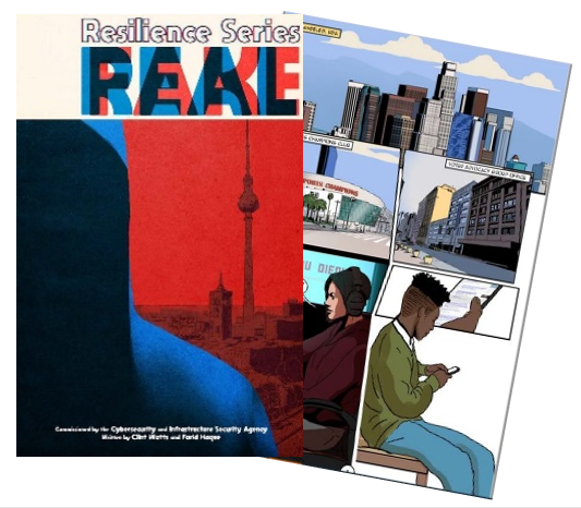 Real Fake graphic novel cover
