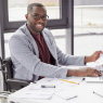 Accommodations Thumbnail Man sitting at desk