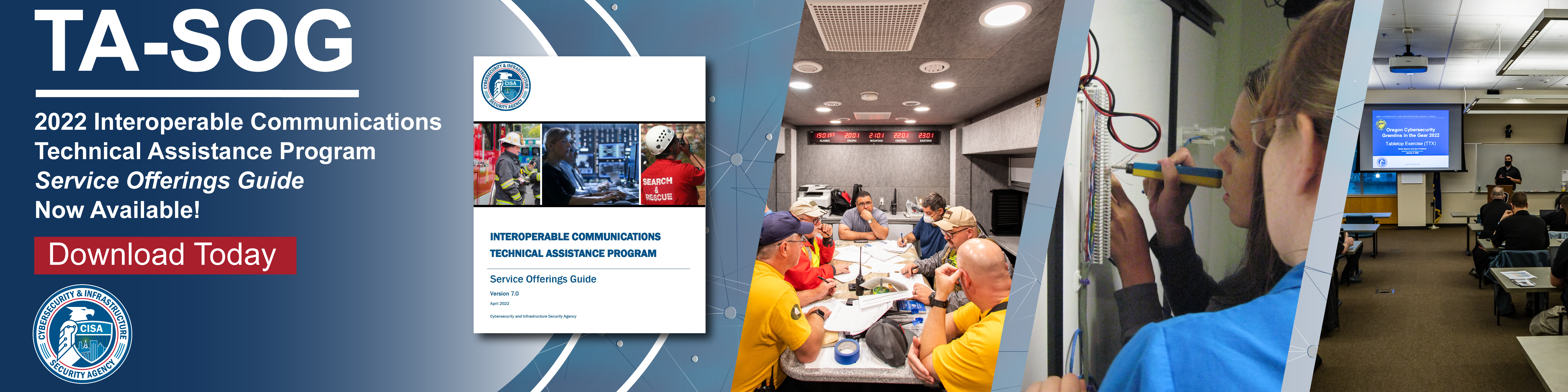 TA-SOG - 2022 Interoperable Communications Technical Assistance Program Service Offerings Guide Now Available - Download Today
