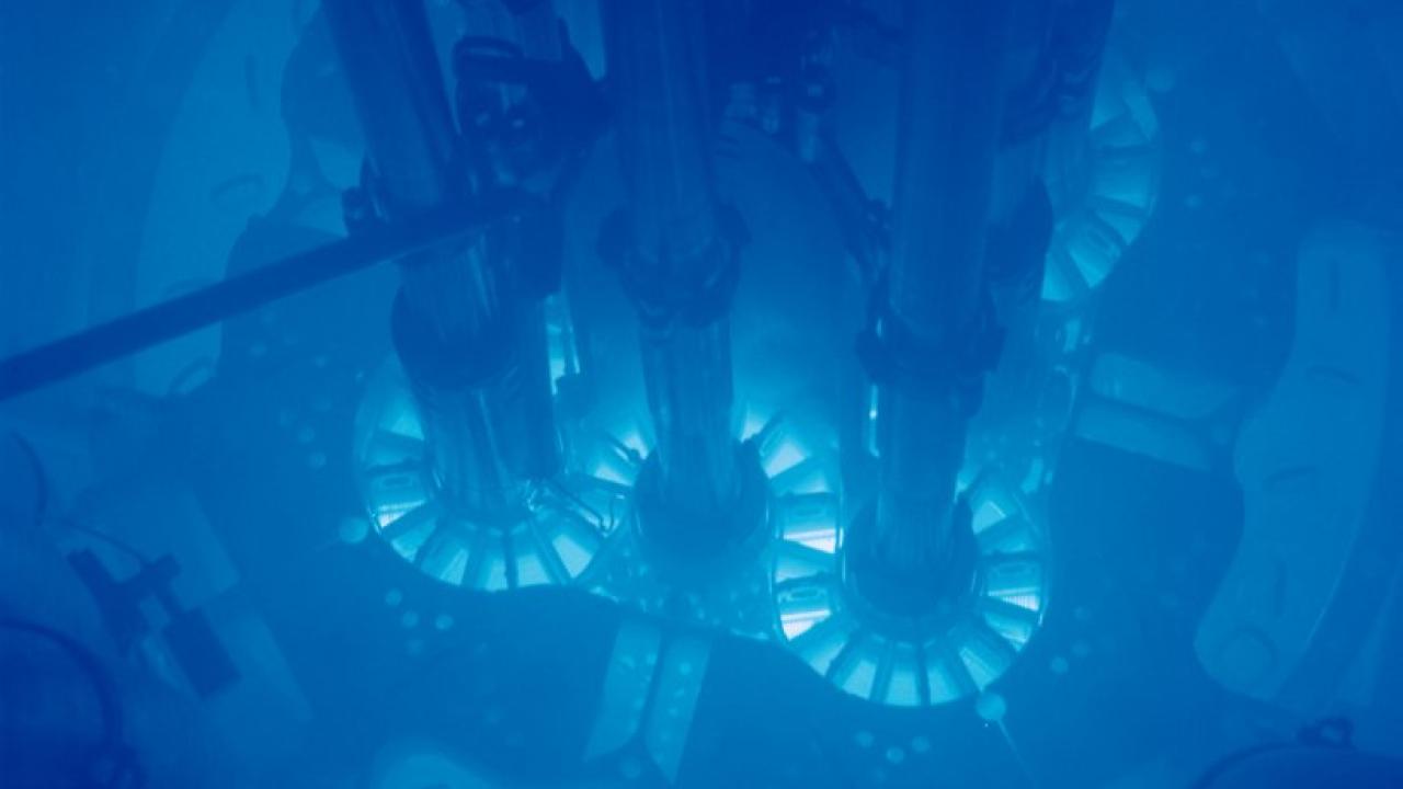 A photo of an advanced test reactor