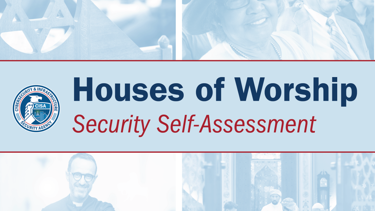 Houses of Worship Security Self-Assessment