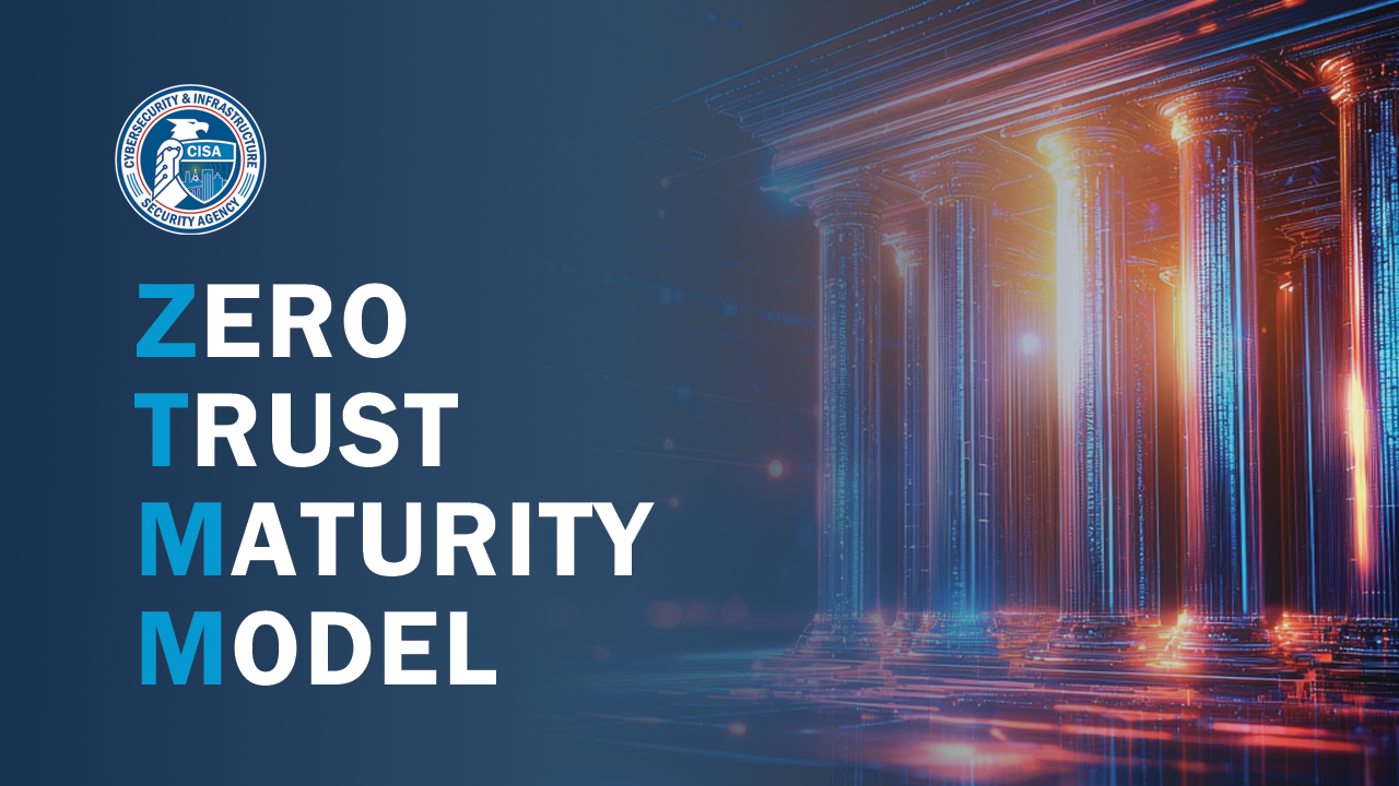 Reads Zero Trust Maturity Model overlaid on capital building pillars