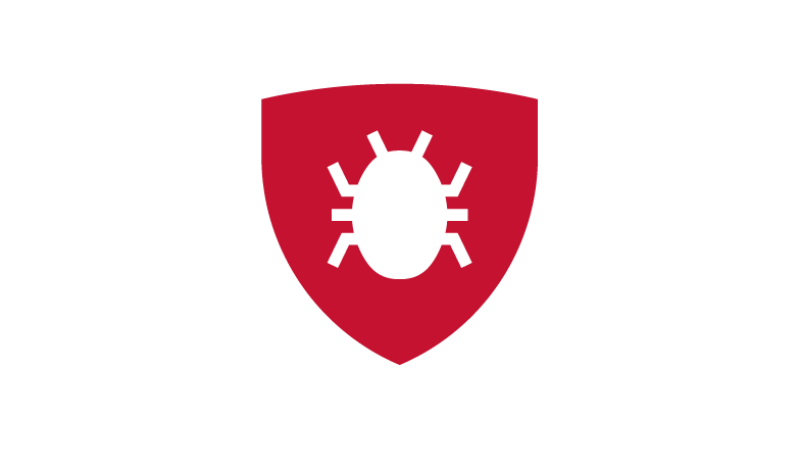 Icon with antivirus icon