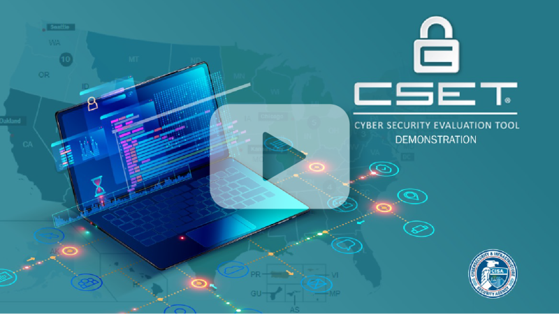 Cyber Security Evaluation Tool Demonstration