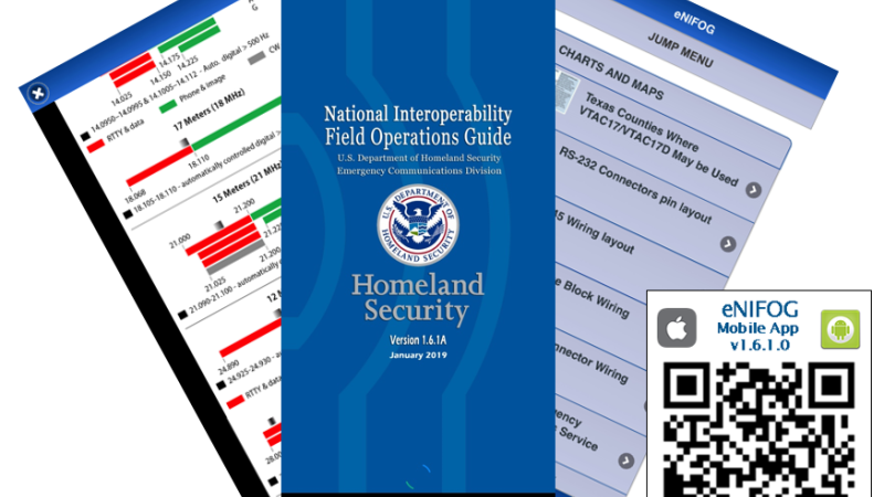 U.S. Department of Homeland Security National Interoperable Field Operations Guide and QR Code