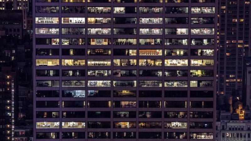 A photograph of a city building in San Francisco