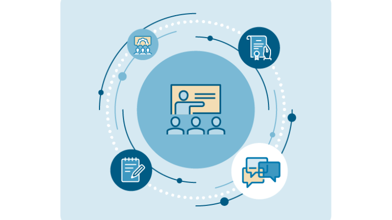 Training icon for in-person training course