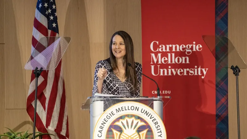 Jen Easterly at Carnegie Mellon University 