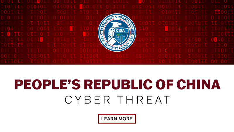 Peoples Republic of China CYber Threat