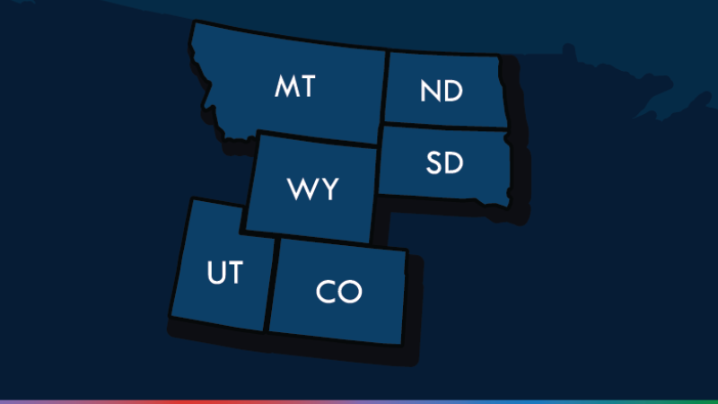 Cyber volunteer resource center map for region 8