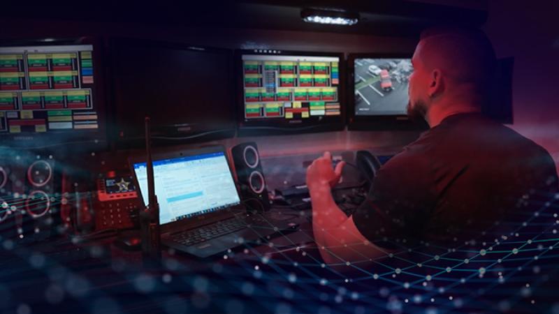 Dispatcher in a mobile command center
