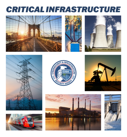 Critical Infrastructure photo collage