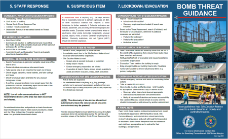 Bomb Threat Guidance Quad Fold Front Image