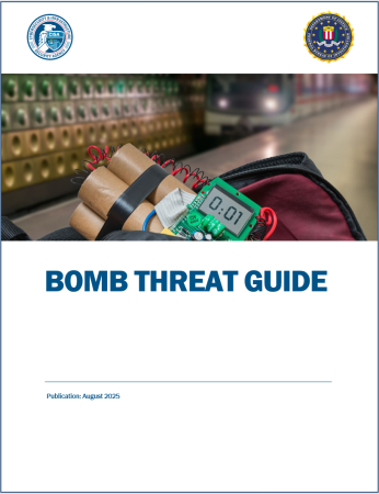 Bomb Threat Guide Cover Page