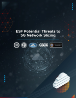 Cover page: ESF: Potential Threats to 5G Network Slicing