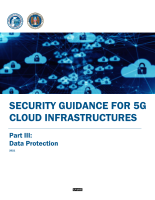 Cover page: Security Guidance for 5G Cloud Infrastructures Part III: Data Protection