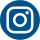 blue and white icon of Instagram logo