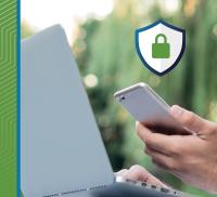 two devices shown using multifactor authentication