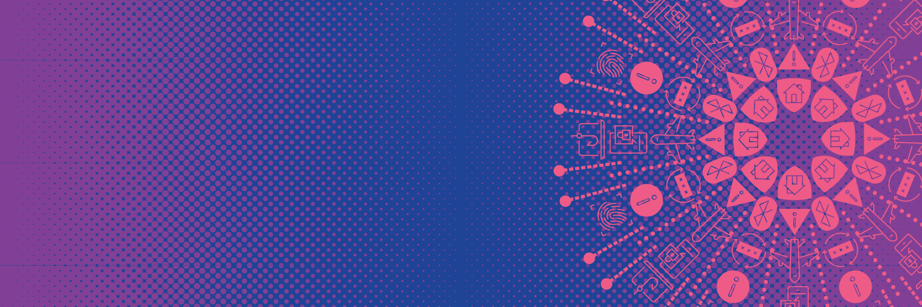 A pink blue and purple background