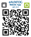 eAUXFOX Mobile App v1.1.1 QR Code