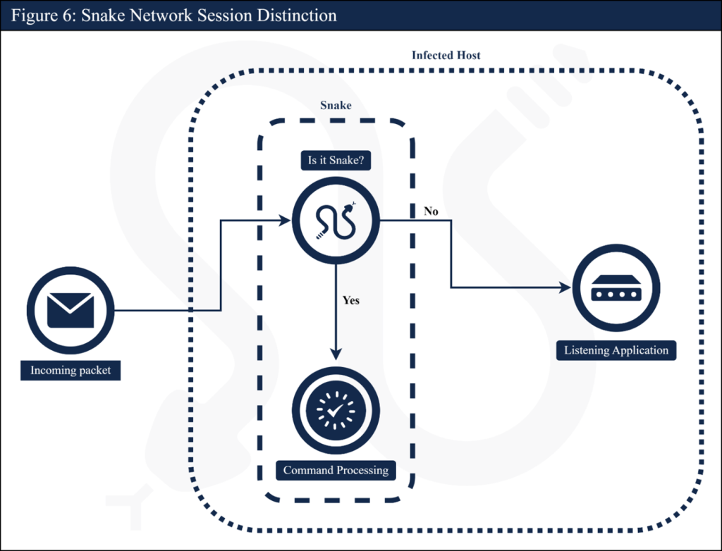 Snake Network Session Distinction