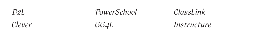 List of signatories for K12 Education Secure by Design Pledge