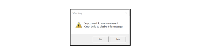 Figure 2. Message Box