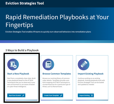 Eviction Strategies Tool Home Page