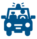 Police car clip art