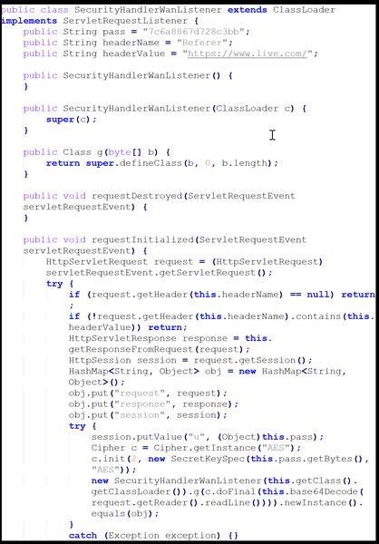 Figure 4 - Java Code Snippet