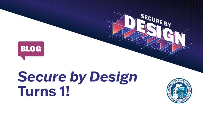 Secure By Design - Blog: Secuire by Design Turns 1!
