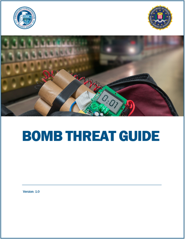 Picture of Cover of Bomb Threat Guide